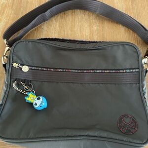 Lesportsac for Tokidoki vintage gray messenger bag
